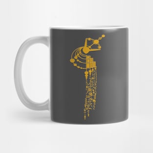 Crop Circle 19 In Gold Mug